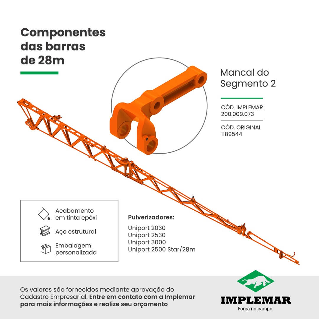 Mancal do Segmento 2 Unport 28M Jacto